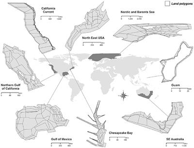 Ocean Futures Under Ocean Acidification, Marine Protection, and Changing Fishing Pressures Explored Using a Worldwide Suite of Ecosystem Models